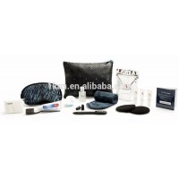 Deluxe and eco-friendly airline travel kit airline amenities kit airline sleeping kit for lady